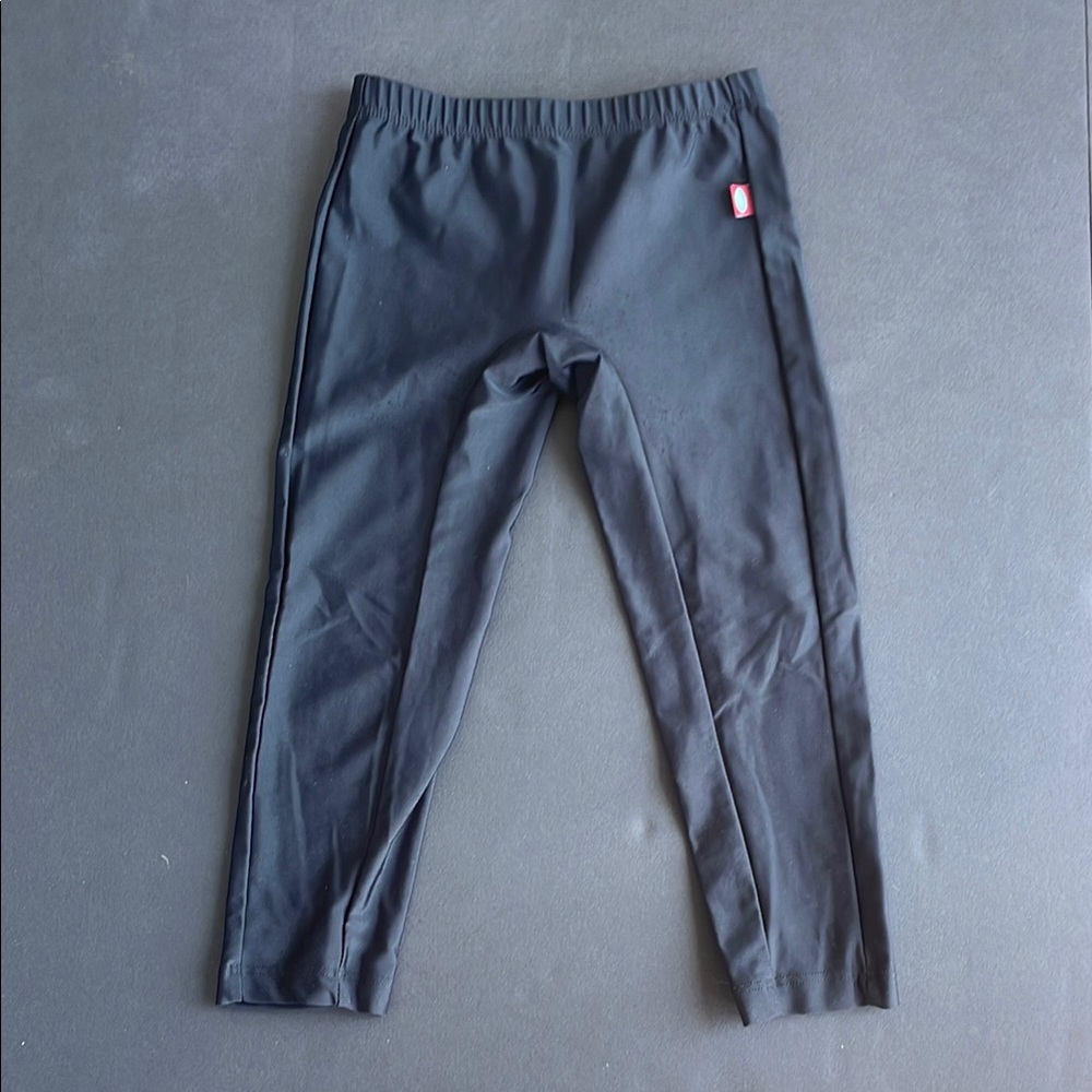 City Threads Black Swim Joggers with Tapered Design